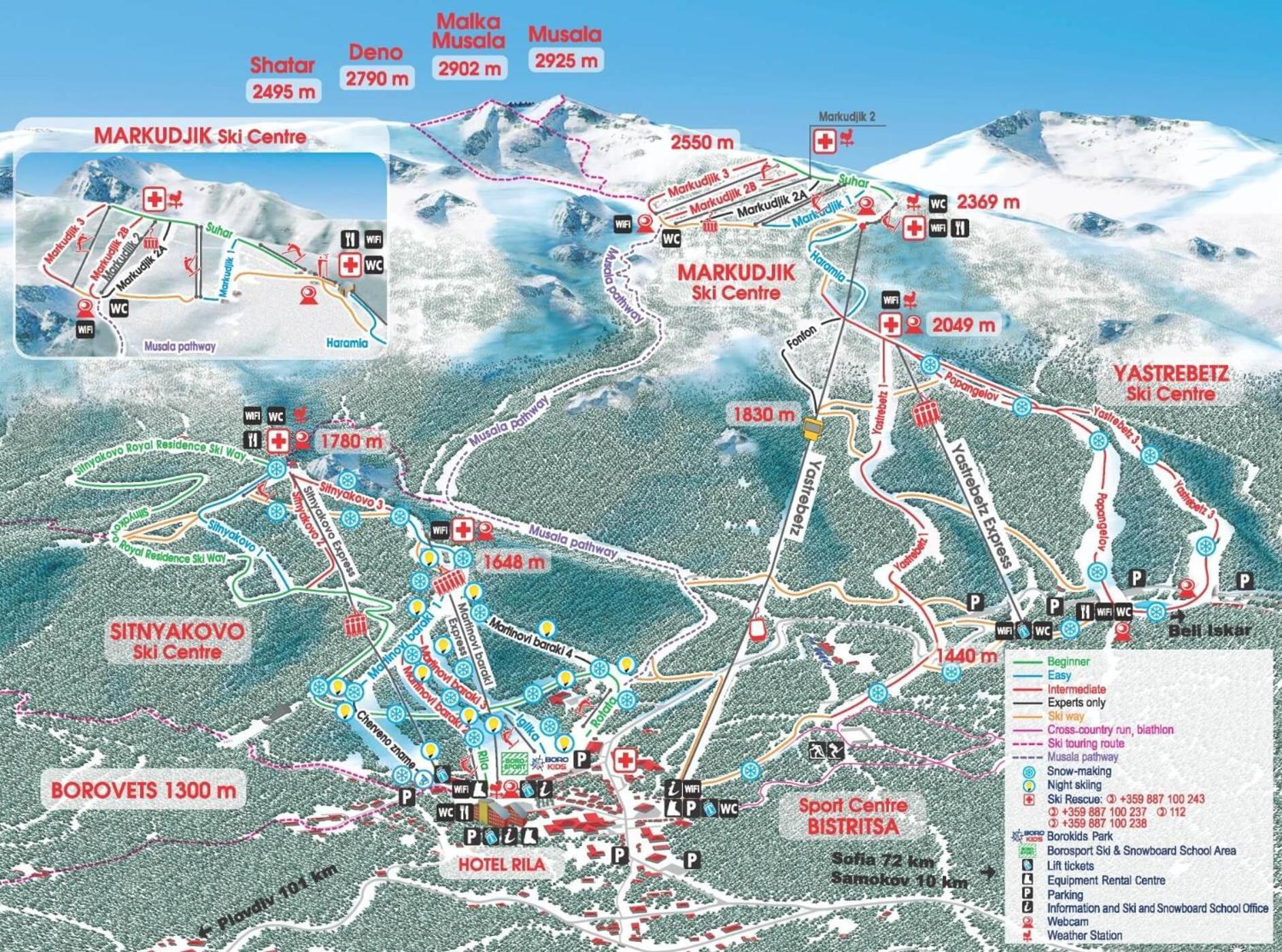 Mountain Studio Asp E63 Borovets Gardens Buitenkant foto